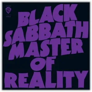 BLACK SABBATH MASTER OF REALITY