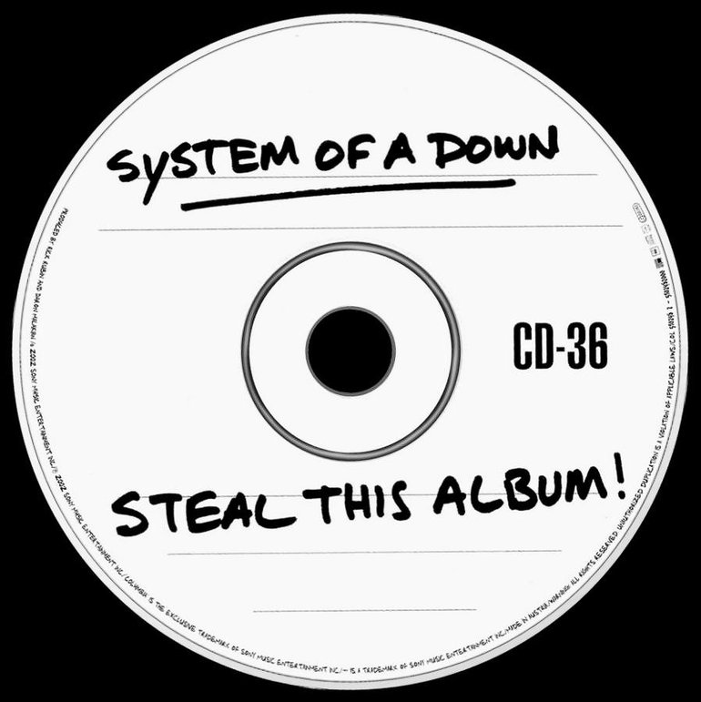SYSTEM OF A DOWN STEAL