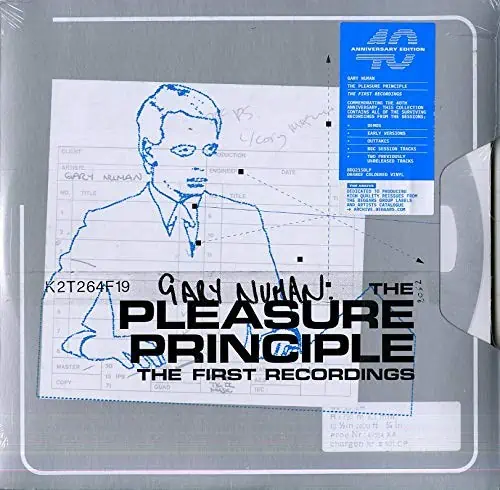GARY NUMAN - THE PLEASURE PRINCIPLE 2LP ORANGE VINYL