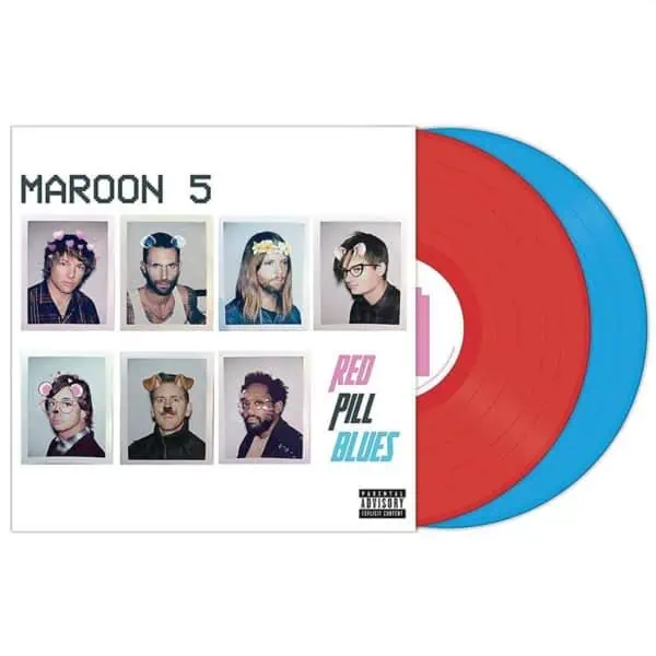 Maroon 5 - Red Pill Blue Colored Vinyl 2LP