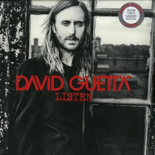 David Guetta - Listen 2LP Silver Vinyl Limited Edition