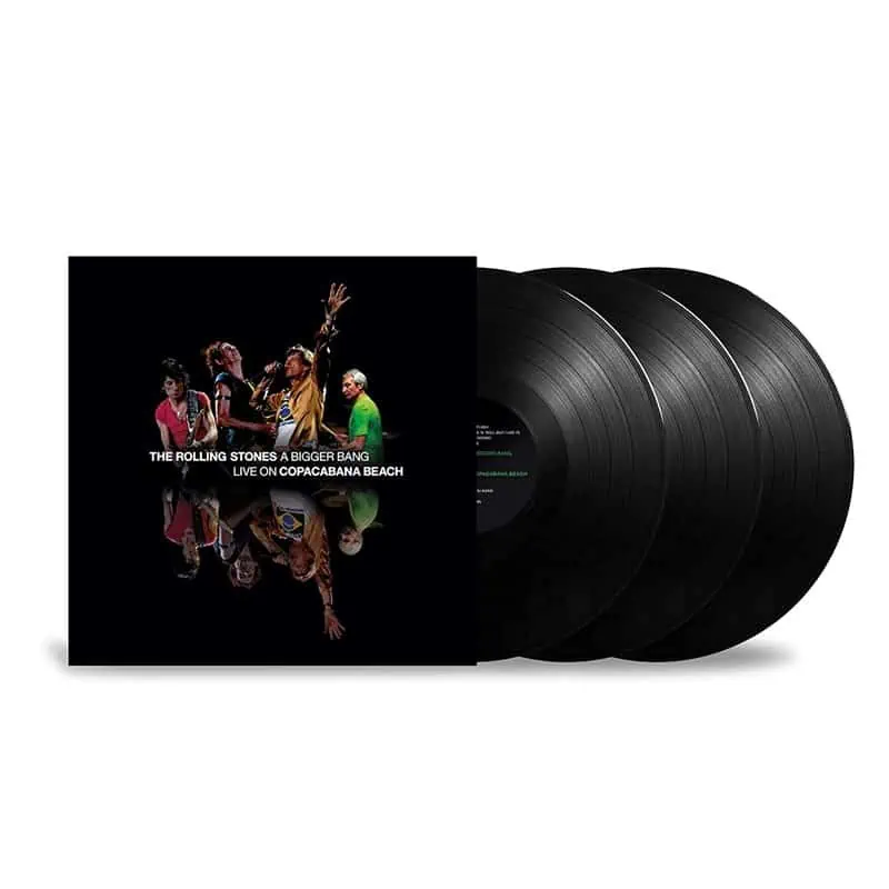 Rolling Stones - A Bigger Bang - Live On Copacabana Beach 3LP