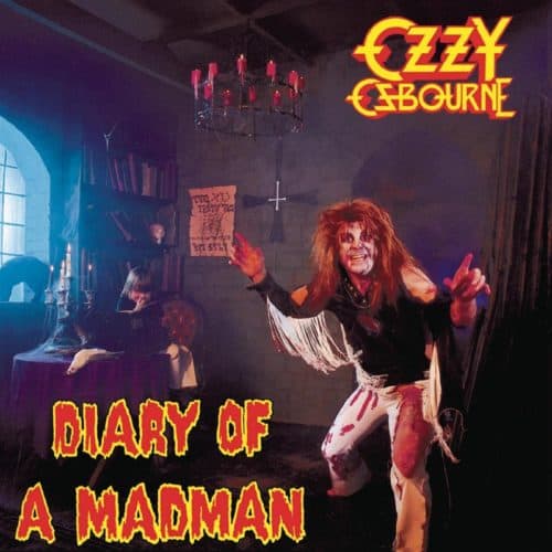 Ozzy Osbourne - Diary Of A Madman Red Black Swirl Vinyl