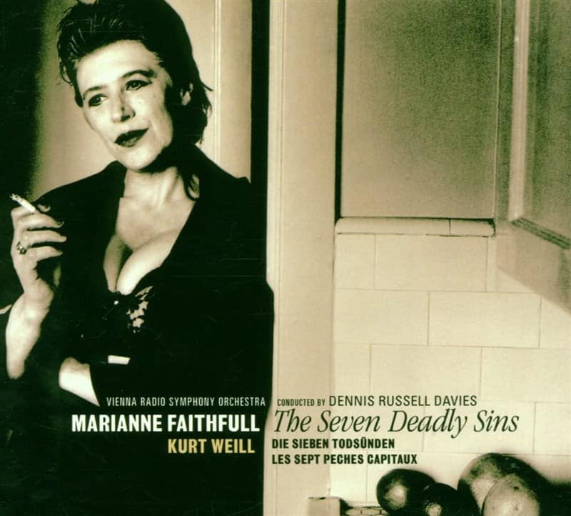 Marianne Faithfull - Kurt Weill: The Seven Deadly Sins 2LP