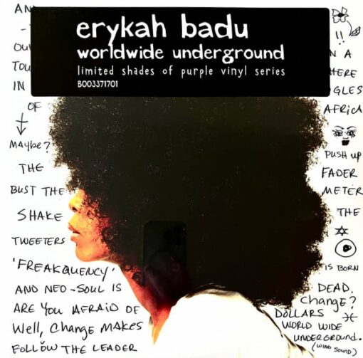 Erykah Badu - Worldwide Underground (Deep Purple Vinyl)