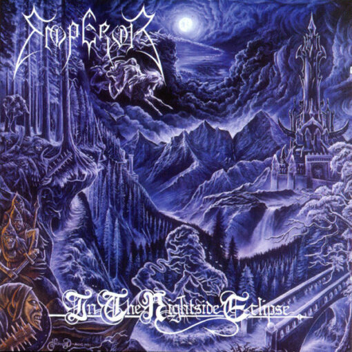 Emperor - In The Nightside Eclipse (Black/White/Blue Swirl Vinyl)