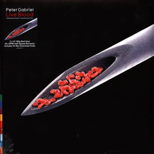 Peter Gabriel – Live Blood 3LP (Red Vinyl RSD)