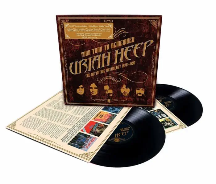 Uriah Heep – Your Turn To Remember - The Definitive Anthology 1970-1990 (2LP)