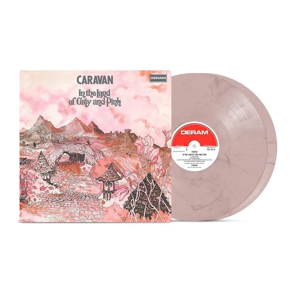 Caravan – In The Land Of Grey And Pink (Grey & Pink Colored Vinyl) 2LP