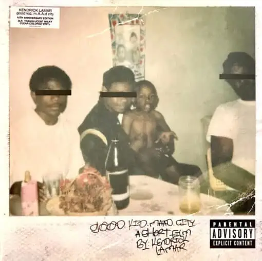 Kendrick Lamar - Good Kid, M.A.A.D City 2LP (Special Edition, Stereo, Opaquem Apple)