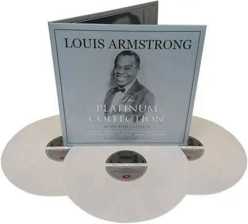 Louis Armstrong – The Platinum Collection 3LP (White Vinyl)
