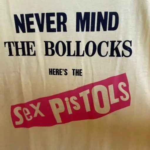 חולצה Sex Pistols Never Mind צהובה
