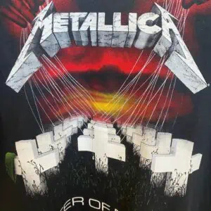 חולצה שחורה METALLICA - Master of Puppets מידה XL – תמונה 2