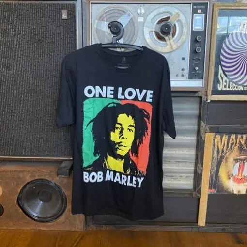 בוב מארלי חולצה שחורה ONE LOVE