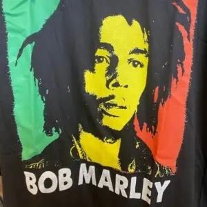 בוב מארלי חולצה שחורה ONE LOVE