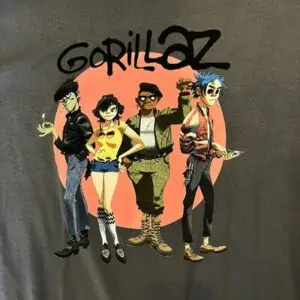 חולצה אפורה GORILLAZ