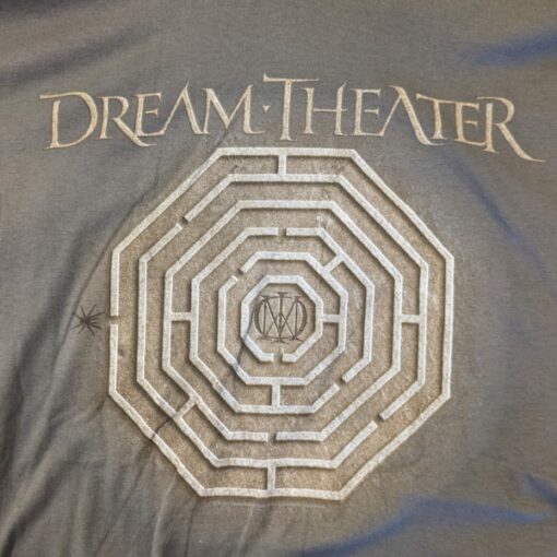 חולצה אפורה Dream Theater Logo