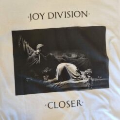 חולצה לבנה Joy Division - Closer