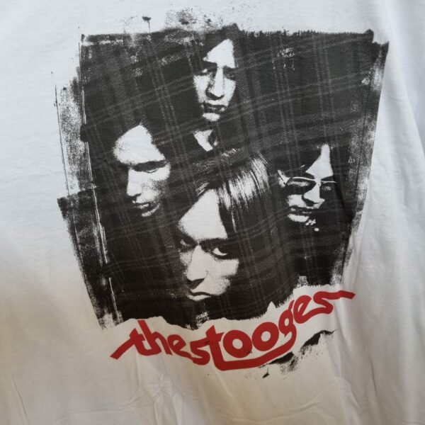 חולצה לבנה The Stooges