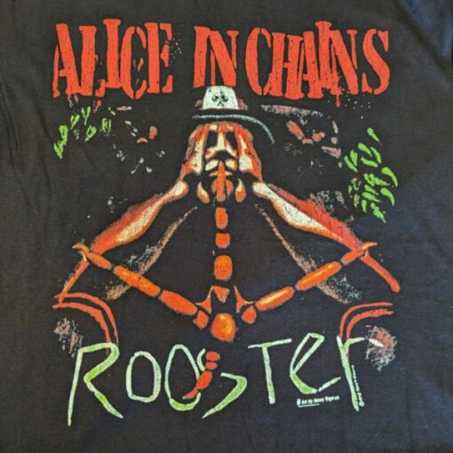חולצה שחורה Alice In Chains - Rooster