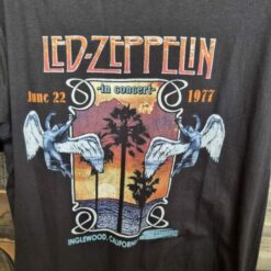 חולצה שחורה Led Zeppelin In Concert