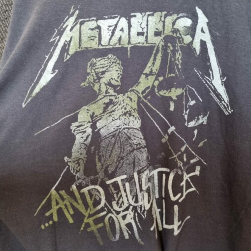 חולצה שחורה Metallica - And Justice For All