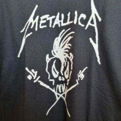 חולצה שחורה Metallica Doodle מידה L