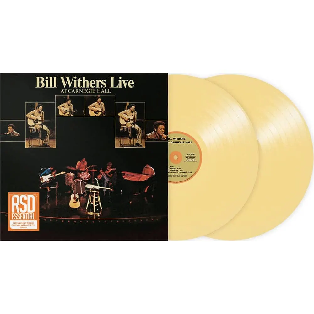 Bill Withers – Bill Withers Live At Carnegie Hall (RSD 2023 Yellow Vinyl 2LP)