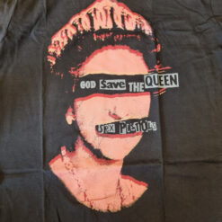 חולצה שחורה Sex Pistols - God Save The Queen מידה S