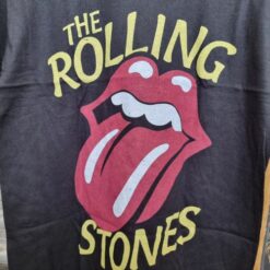 חולצה שחורה Rolling Stones - Logo