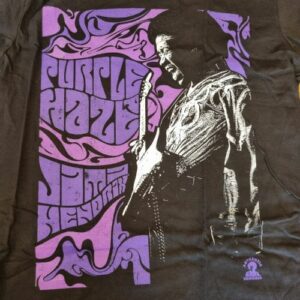 חולצה שחורה Jimi Hendrix - Purple Haze