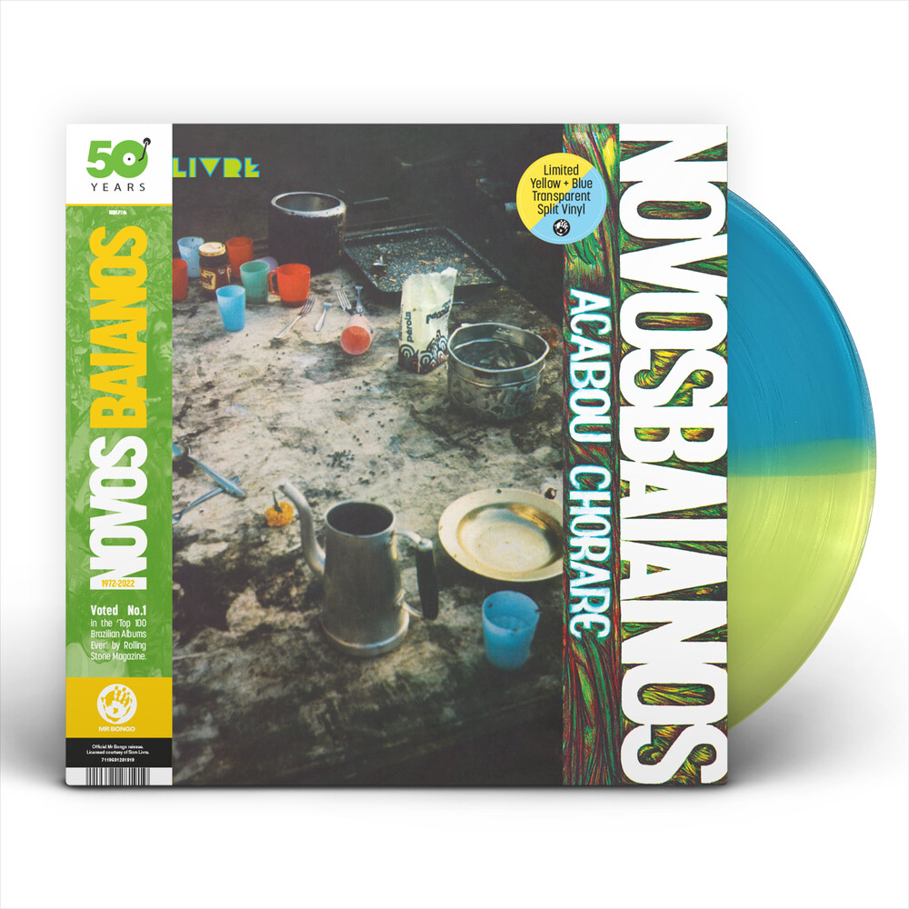 Os Novos Baianos – Acabou Chorare Limited Edition Blue & Yellow Coloured Vinyl RSD 2022