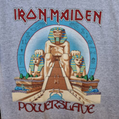 חולצה אפורה Iron Maiden - Powerslave