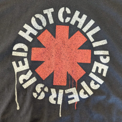 חולצה שחורה Red Hot Chili Peppers - Logo