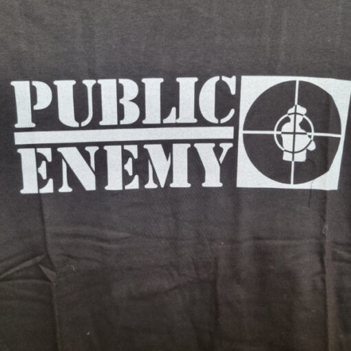 חולצה שחורה Public Enemy
