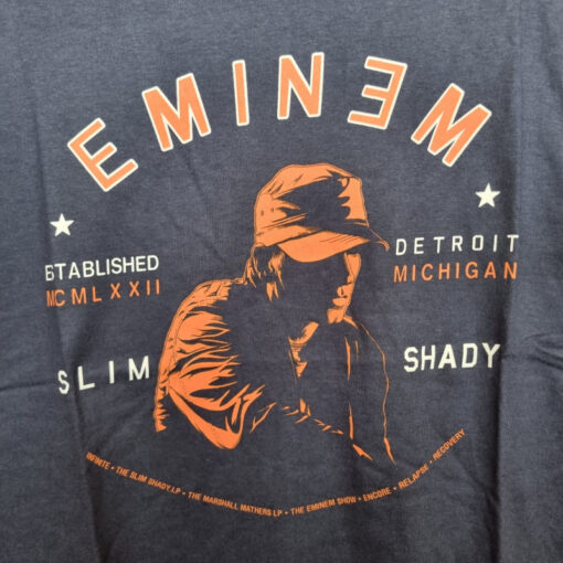 חולצה כחולה Eminem - Slim Shady