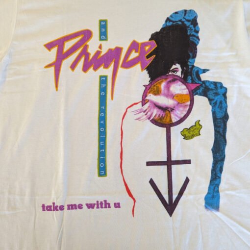 חולצה לבנה Prince And The Revolution - Take Me With U