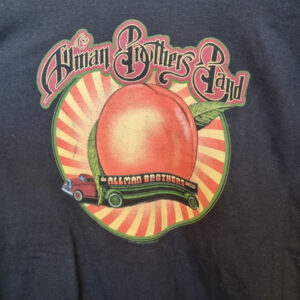 ⁦חולצה שחורה Allman Brothers מידה M⁩ – תמונה ⁦2⁩