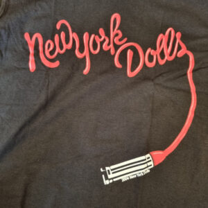 חולצה שחורה The New York Dolls - Logo
