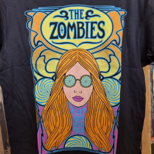 חולצה שחורה The Zombies