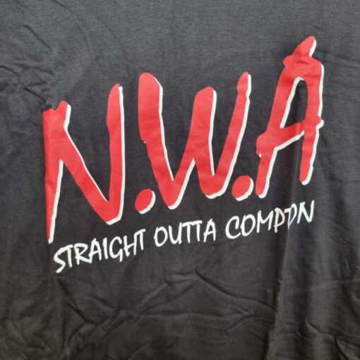 חולצה שחורה N.W.A - Straight Outta Compton