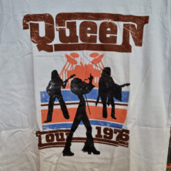 חולצה לבנה Queen - Tour 1976