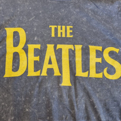 חולצה כחולה The Beatles - Logo