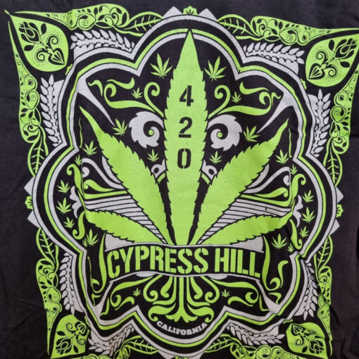 חולצה שחורה Cypress Hill 420