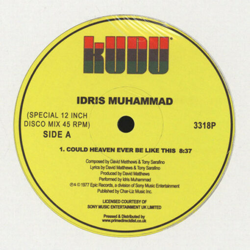 Idris Muhammad – Could Heaven Ever Be Like This