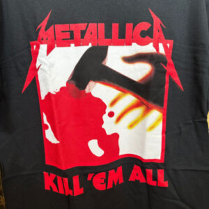 חולצה שחורה של Metallica Kill 'Em All מידה XXL – תמונה 2