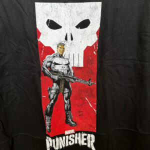 ⁦חולצה שחורה של Marvel - Punisher מידה XL⁩ – תמונה ⁦2⁩