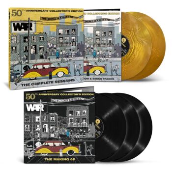 WAR - The World Is A Ghetto (50th Anniversary) RSD Black Friday 2023- 5LP (2 Gold, 3 Black)
