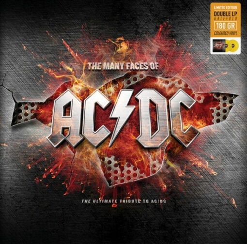 Various Artists – The Many Faces Of AC/DC (2LP, Yellow Vinyl)