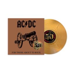 AC/DC - For Those About To Rock 2LP (Gold Vinyl)